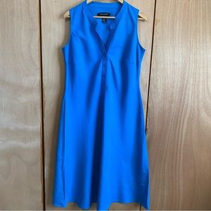 Ashley Stewart dress, blue, size 12, sleeveless.